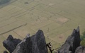 Vang Vieng: uitzicht vanop Pha Ngeun