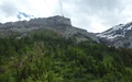 Terugblik op de Tête aux Chamois