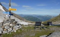 Zonnenterras van de Cabane des Diablerets