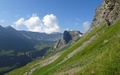 Uitzicht richting Schilthorn