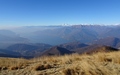 Uitzicht richting Lago Maggiore en Monte Rosa