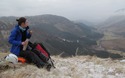 Emma boven Glen Nevis