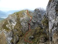 Monte Cortafon: de crux
