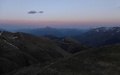 Zonsondergang vanop de Passo San Jorio