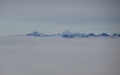 Uitzicht richting Hoher Ifen en Hochvogel