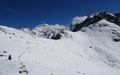 Wandelpad richting Ochsehorn