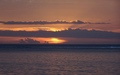 Le Morne zonsondergang