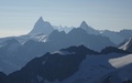 Matterhorn, Dufourspitze en Dent d'Hérens