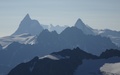 Matterhorn, Dufourspitze en Dent d'Hérens