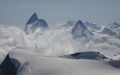 Matterhorn en Dent d'Hérens