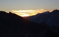 Zonsopkomst achter de Weisshorn