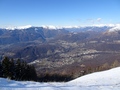 Uitzicht richting Monte Tamaro