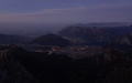 Lecco in het ochtendgloren