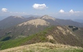 Terugblick richting Monte San Primo en Monte Palanzone