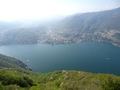 Uitzicht richting Cernobbio en de Zwitserse grens