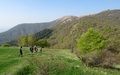 Wandelaars op Monte Falò