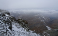 Uitzicht richting Mont Aiguillette