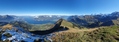 Thunersee, Leissiggrat, Brienzersee, Eiger, Mönch, Jungfrau