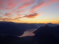 Grosser Mythen zonsondergang
