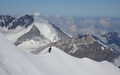 De graat naar de Stecknadelhorn