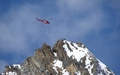 Helikopter boven de Nadelhorn