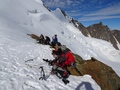 Pauze op het Windjoch