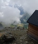 Saas-Fee vanop de Mischabelhütte