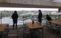 Het terras van de Centrale Bibliotheek