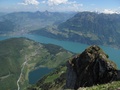 Uitzicht vanop de Niederbauen Chulm