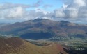 Skiddaw vanop Crag Hill
