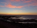 Holy Island zonsondergang