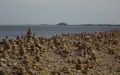 Steenmannetjes en Bamburgh Castle