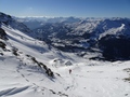 Afdaling van de Parpaner Schwarzhorn
