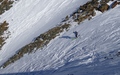 Afdaling in het couloir