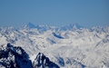 Finsteraarhorn, Mönch, Eiger, Lauteraarhorn, Schreckhorn