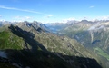 Uitzicht richting Oberengadin