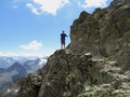 Afdaling van de Piz Julier
