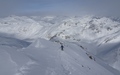 Afdaling van de Piz Piot