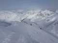Afdaling van de Piz Piot