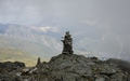 Afdaling van de Pizzo Tambo