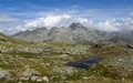 Splügenpass landschap