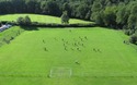 Voetbal vanuit de hoogte