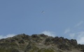 Zweefvliegtuig boven de Madrisahorn