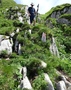 Afdaling van de Rautispitz