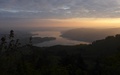 Zonsopkomst over de Zugersee