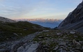 Sandböden zonsondergang