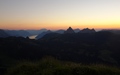 Zonsondergang vanop de Roggenstock