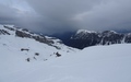 Donkere wolken boven de Rigi