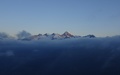 Aletschhorn bij zonsopkomst