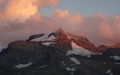 Hillehorn bij zonsondergang